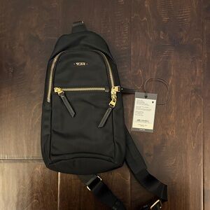 TUMI Black Ariana sling Bag